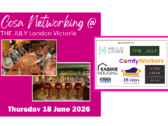 Join us! COSA Networking at The July London Victoria (18.06.26)